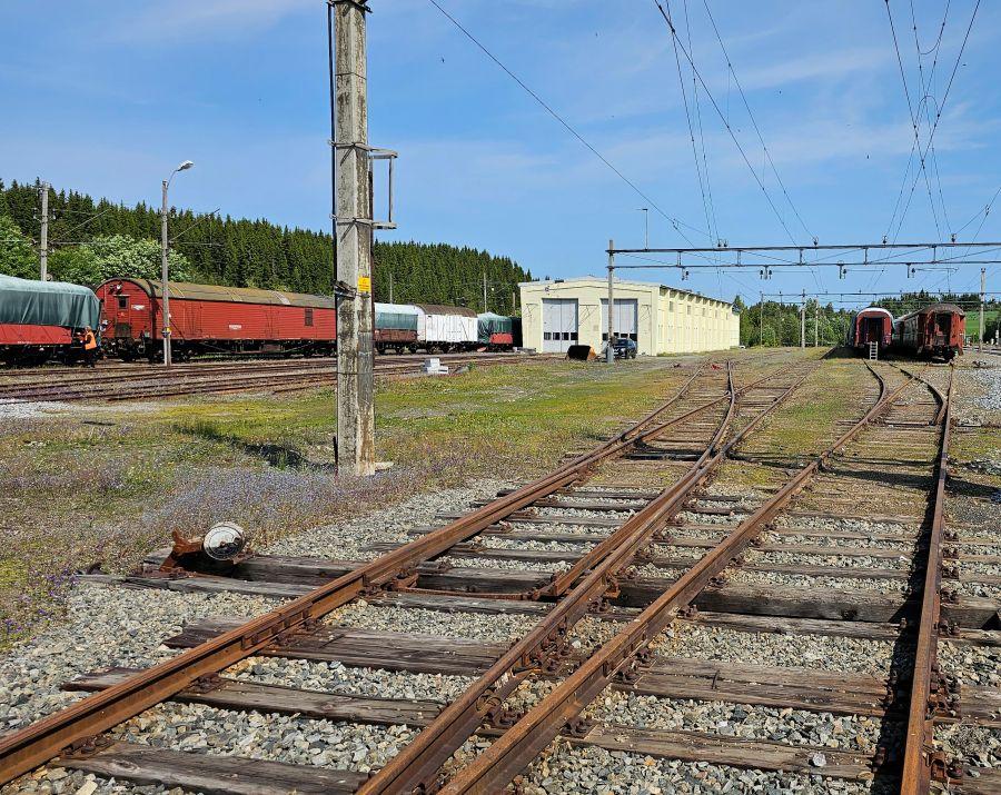 Lokstallen på Eina