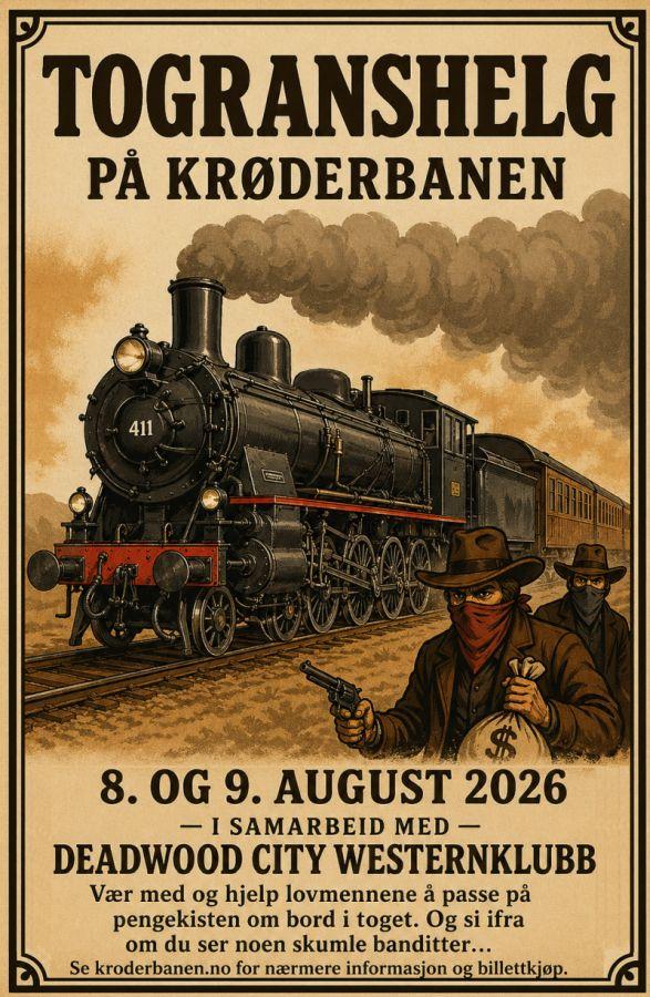 Togranshelg 2025 Krøderbanen 700